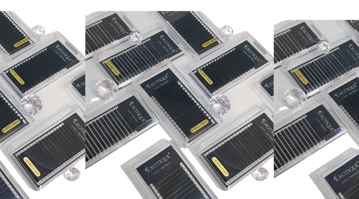 Mixed Length Lash Trays - Exotique Lashes