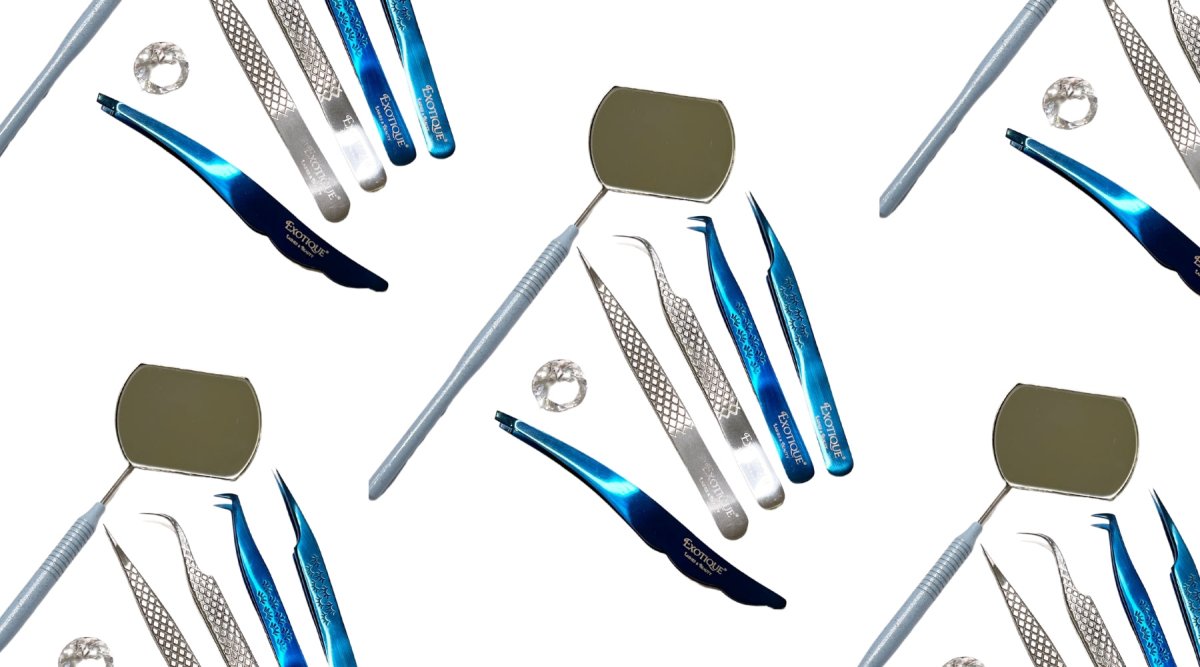 Tweezers, Scissors and Mirrors - Exotique Lashes
