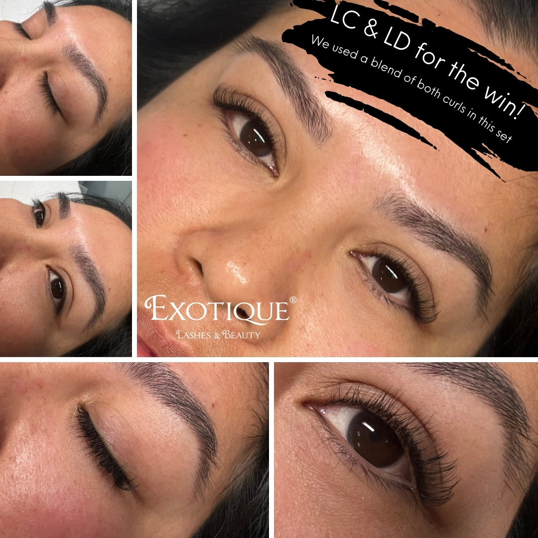 LC and LD Lash Trays 0.15, 0.07, 0.05 sizes 7-14mm 16 row trays