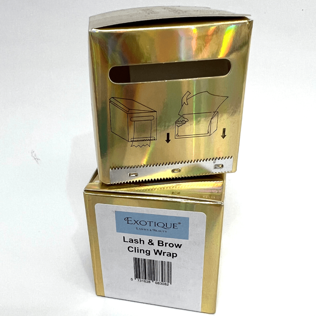 Cling Wrap for Brow Lamination and Lash Removals - Exotique Lashes