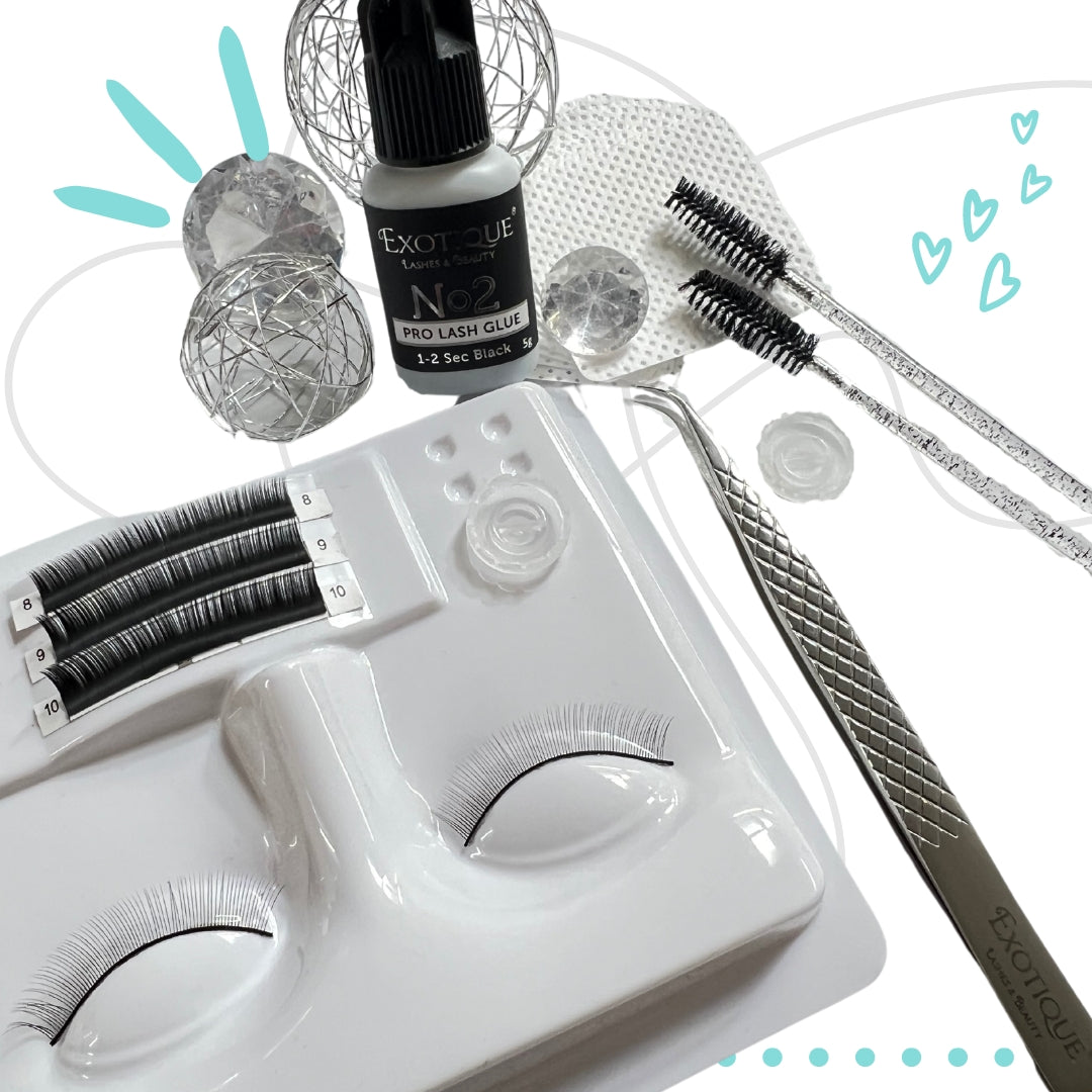 Eyelash Extension Kit - Teaser Practice Kit