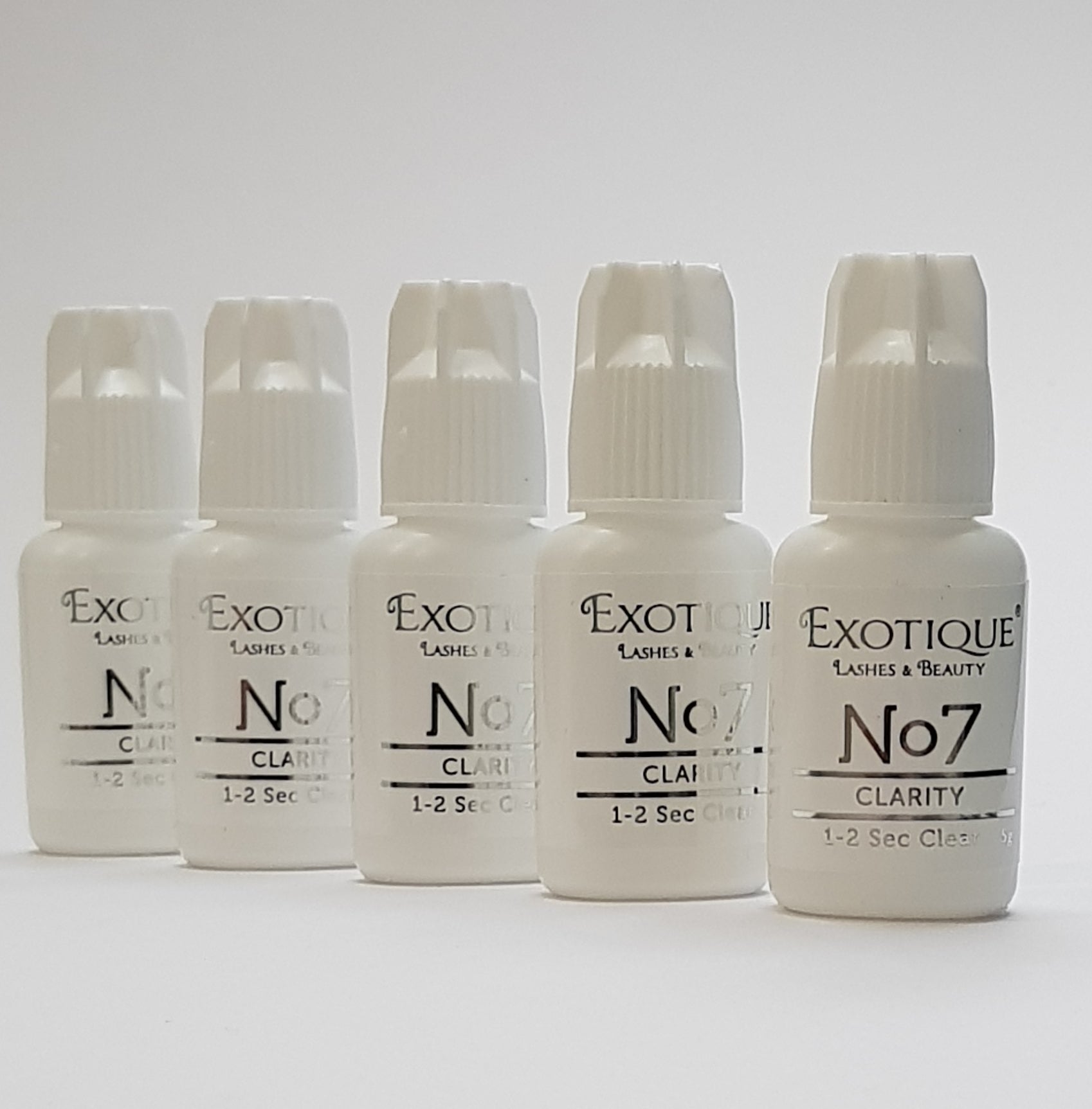 Glue - Clear for Eyelash Extensions Clarity No7, 5gm - 5 Pack Bulk buy