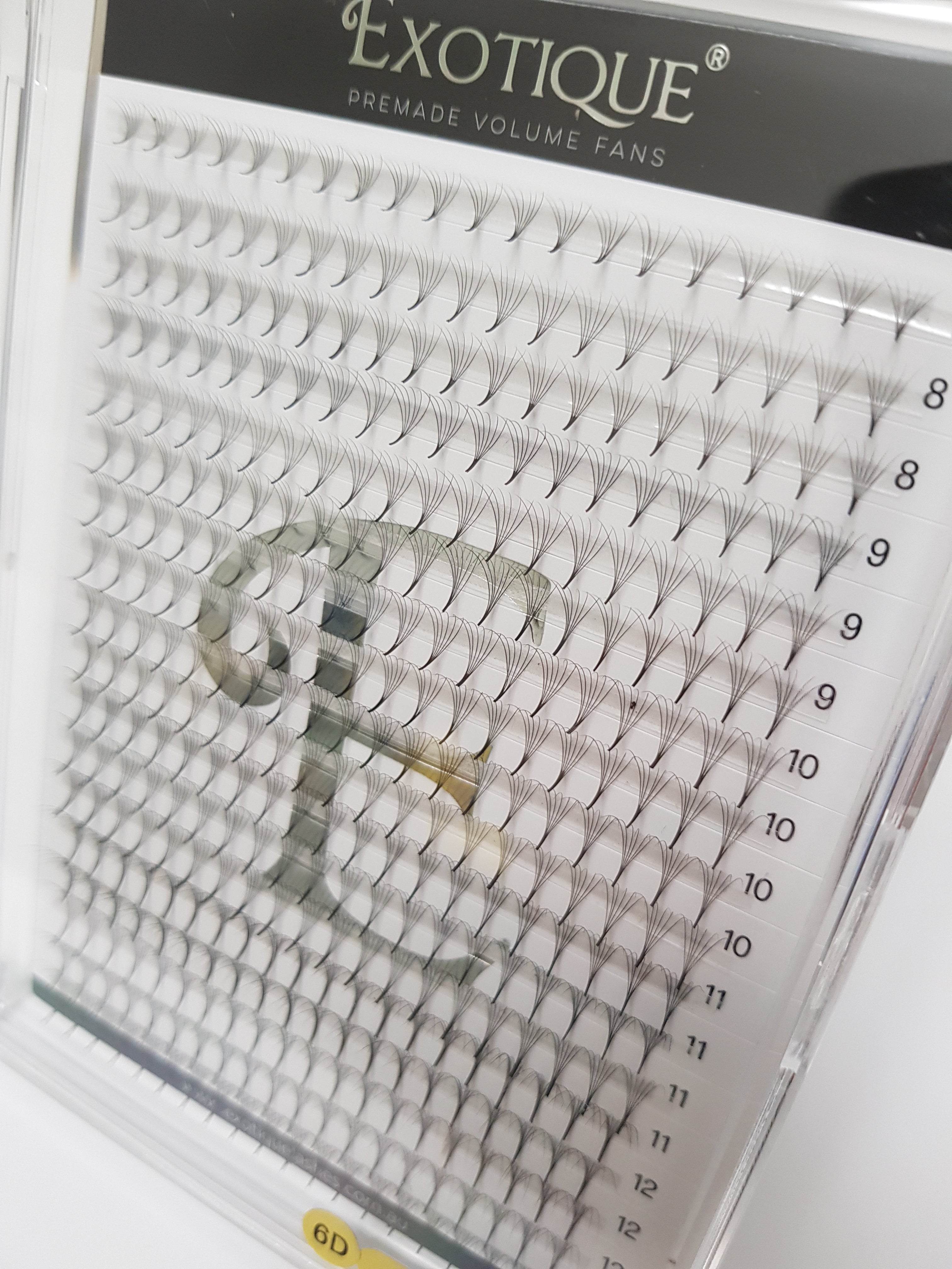 Pro Mades XL Mixed Length Tray of Fans 0.05 6D C or D Curl