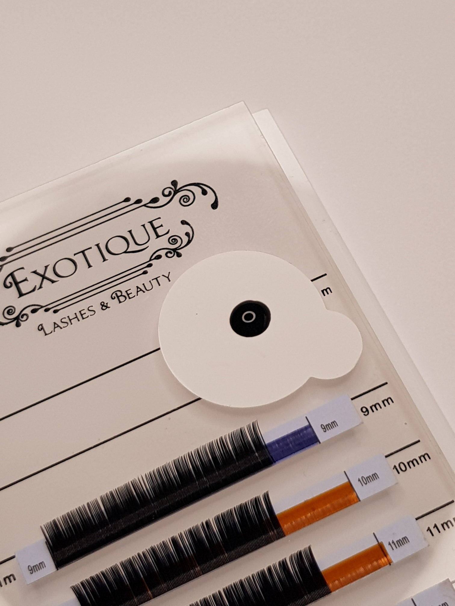 Glue Stickers For Eyelash Extensions - 100 PK - Exotique  Lashes