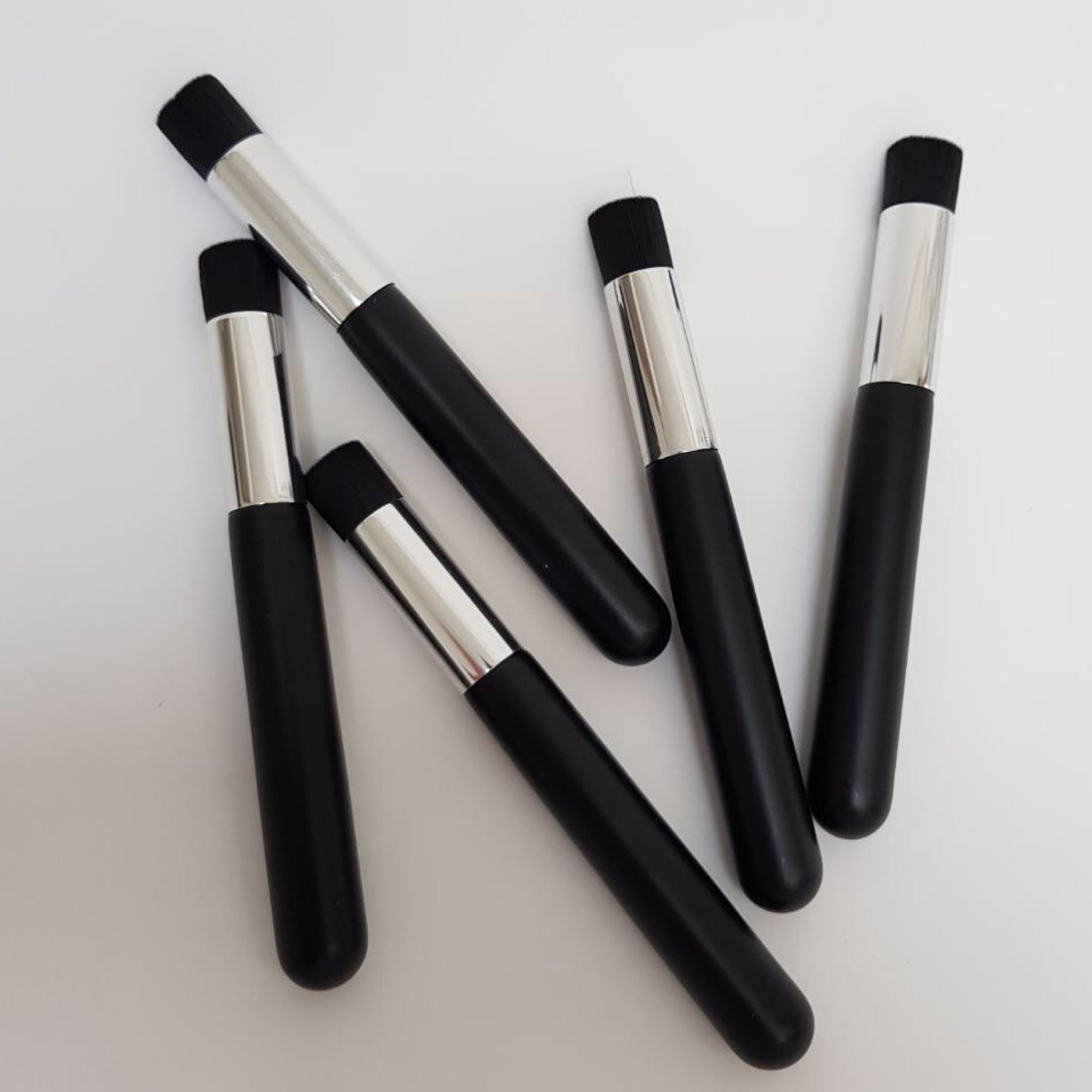 Lash Foam Brushes Black x 5 - Exotique  Lashes
