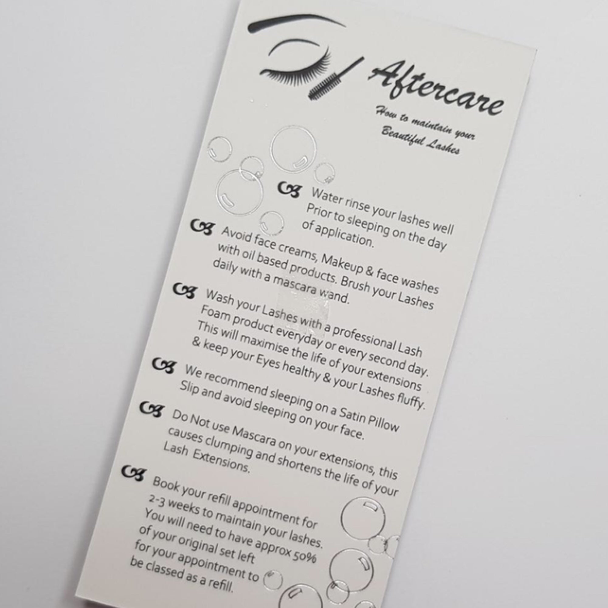 Matt Black Mixed Length 7 -15 Lash Trays 0.03 C or D Curl