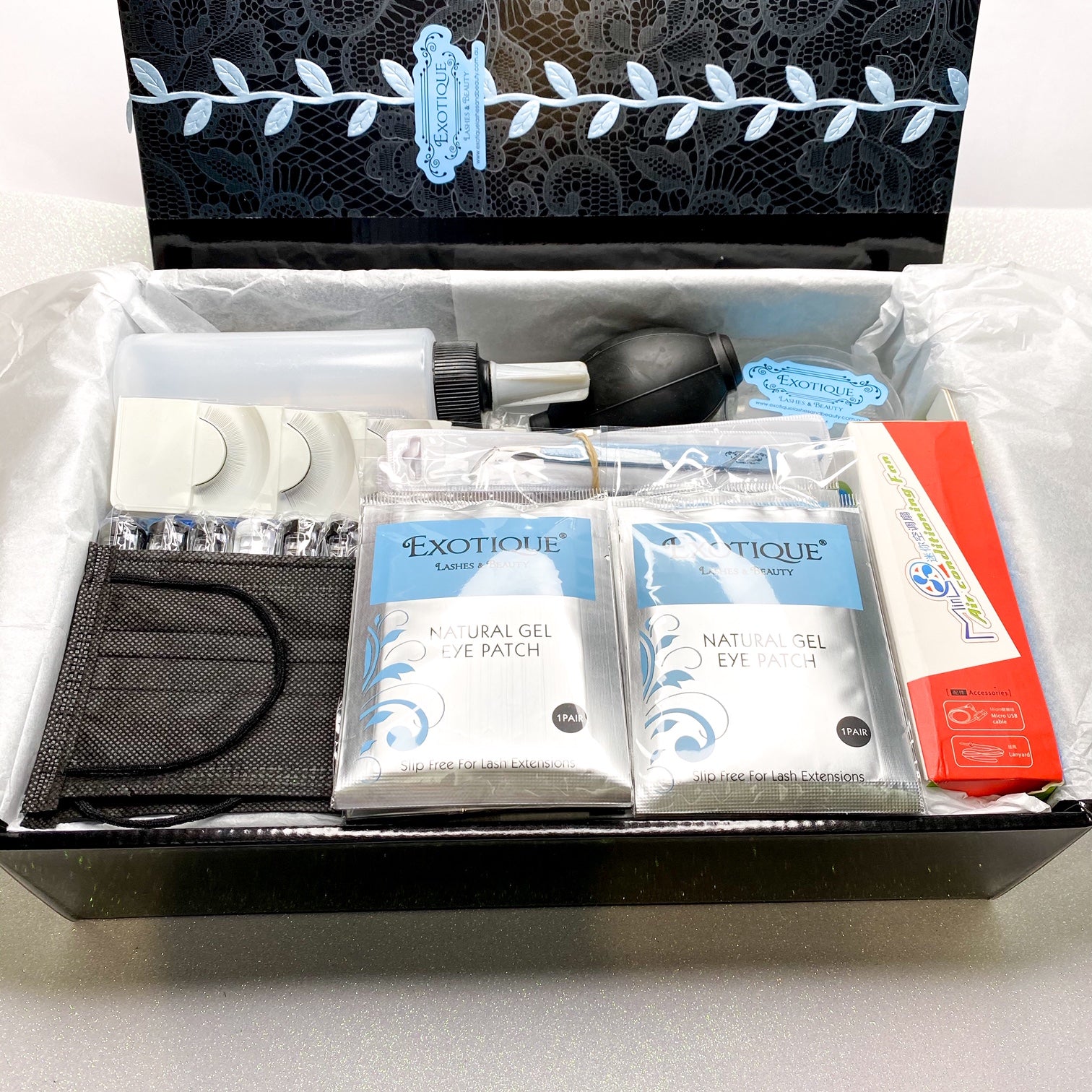 Exotique Professional kit Boxed Open