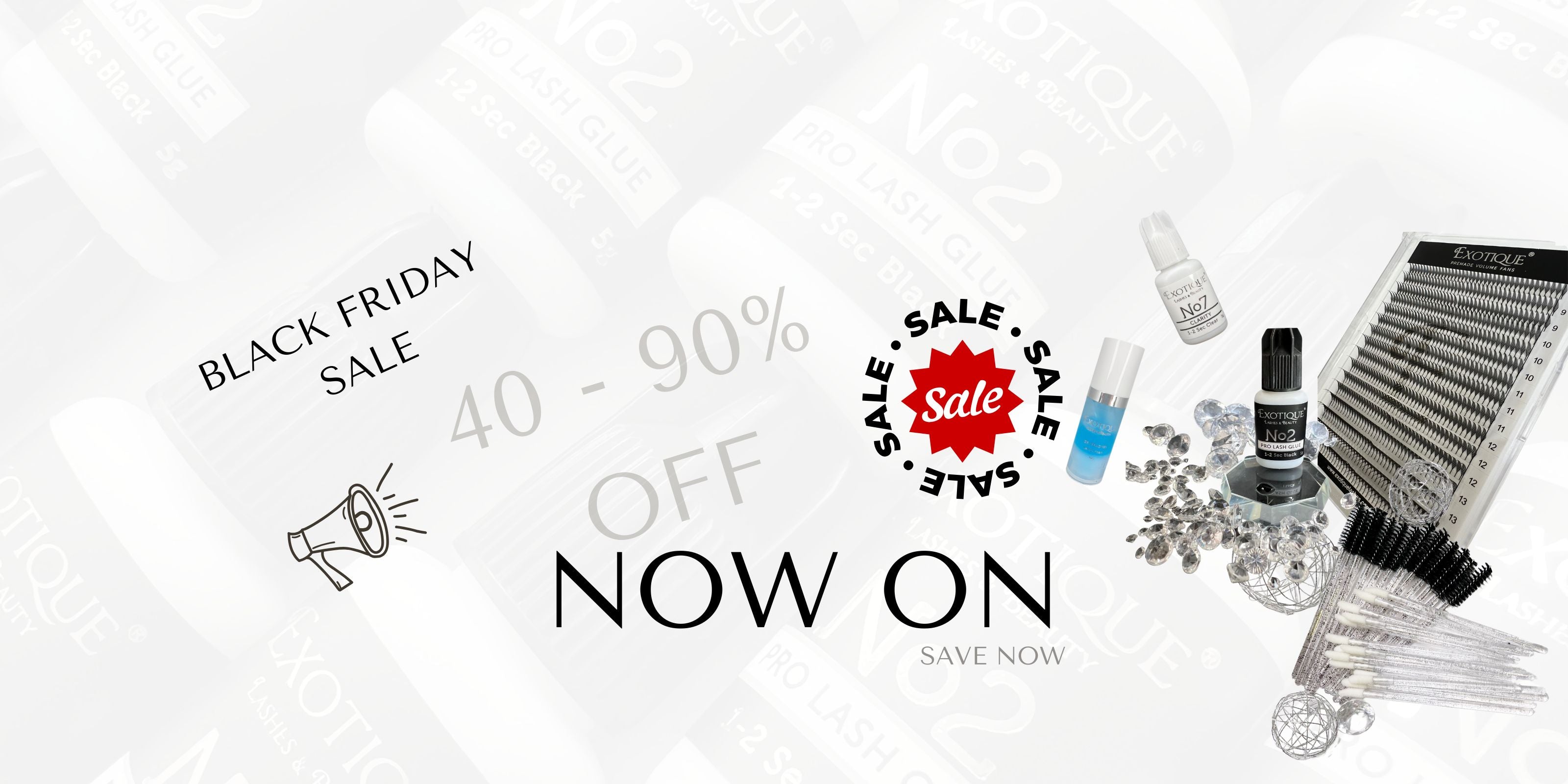 Sale & Discontinued Lines - Exotique  Lashes