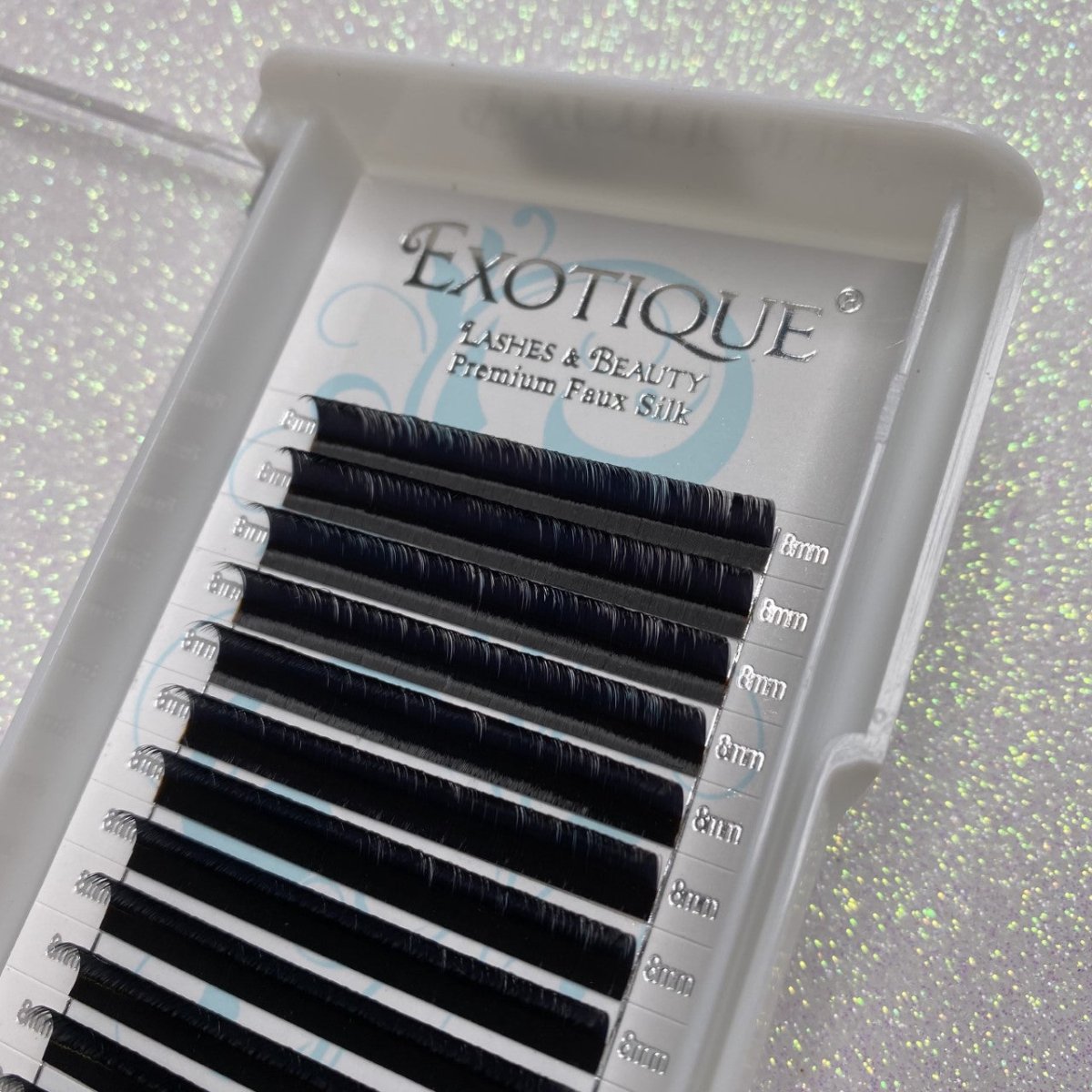 0.05 Lash Trays. C or D Curls 16 row Trays. - Exotique Lashes