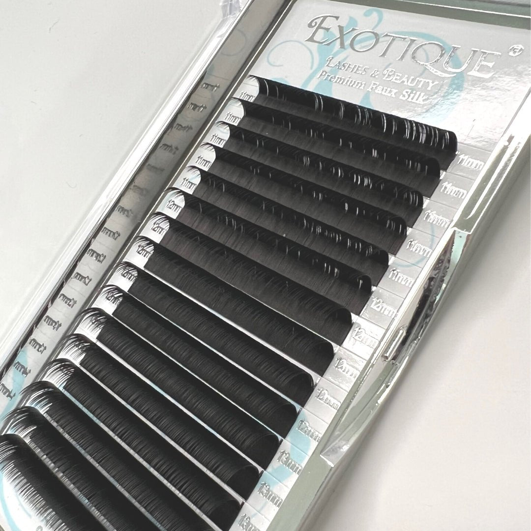 0.15 LC or LD Curl Premium Mixed Lash trays. Small Sizes and larger Size Trays. - Exotique Lashes