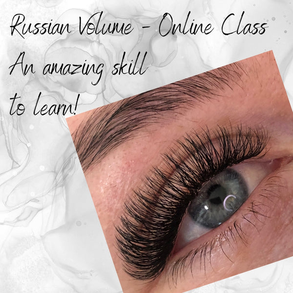 Learn Russian Volume Eyelash Extensions Technique Online