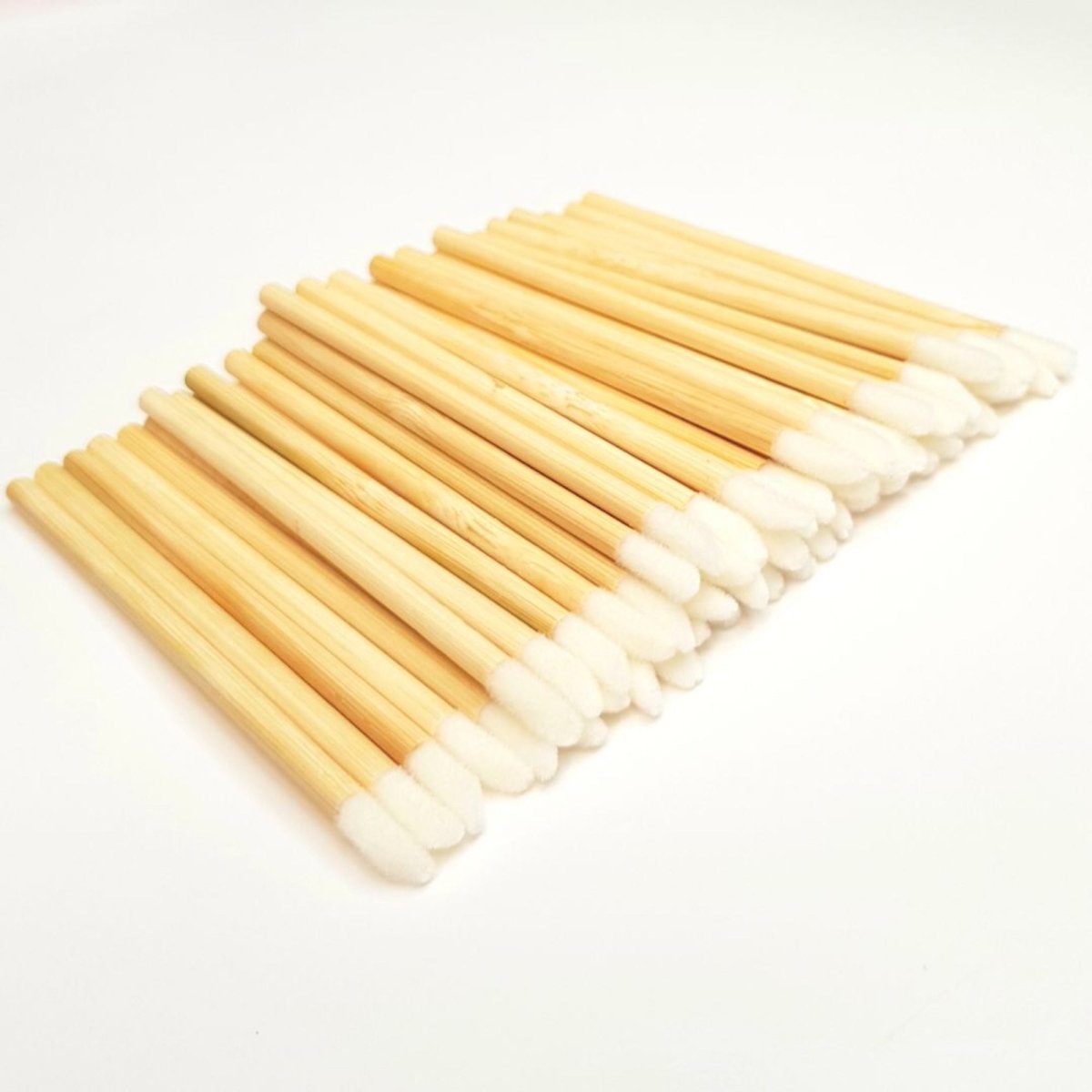 Bamboo Lipwands 50 Pack, environmentally friendly - Exotique Lashes