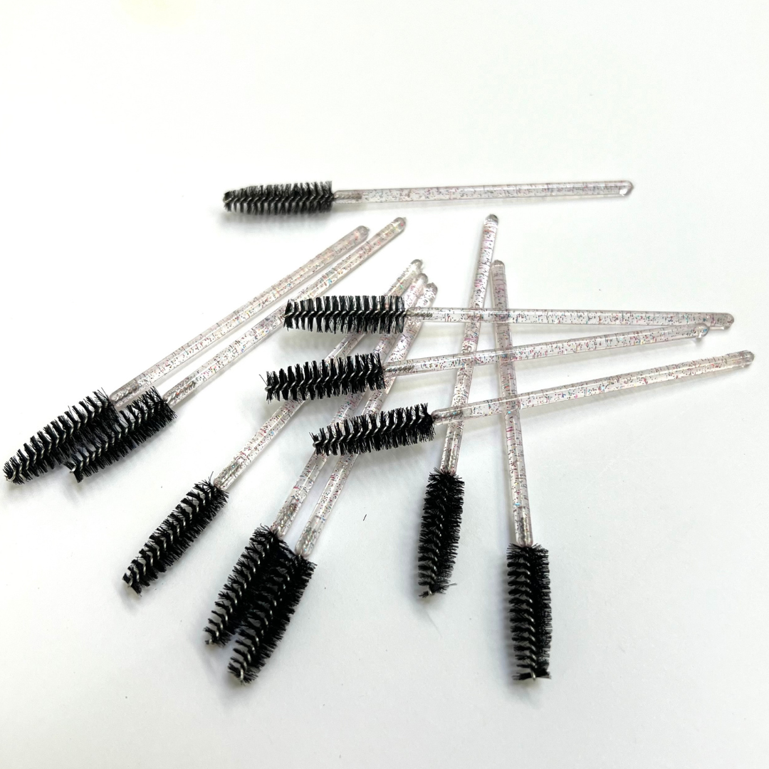 Glitter Mascara Wands - 50-PK or Bulk packs of 250pieces. - Exotique  Lashes