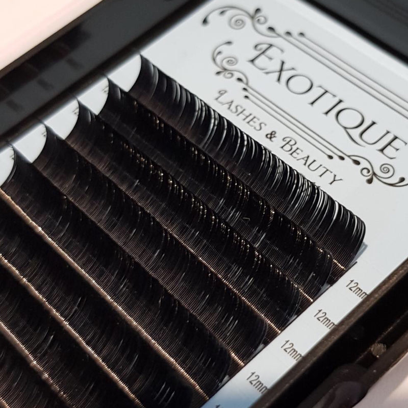 Classic Lashes 0.15s, 0.18 and 0.20 Single Length Lash Trays B, C and D Curls