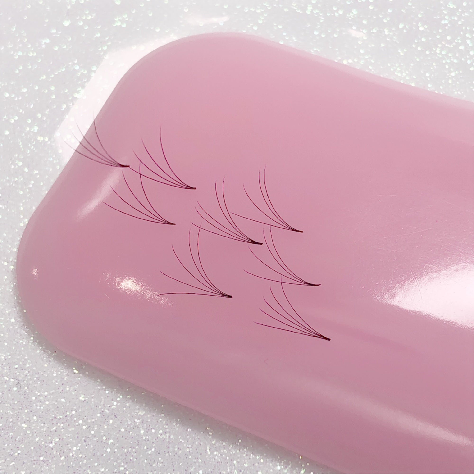 Silicone sticky Lash pad by Exotique Lashes - Pink or Clear - Exotique  Lashes