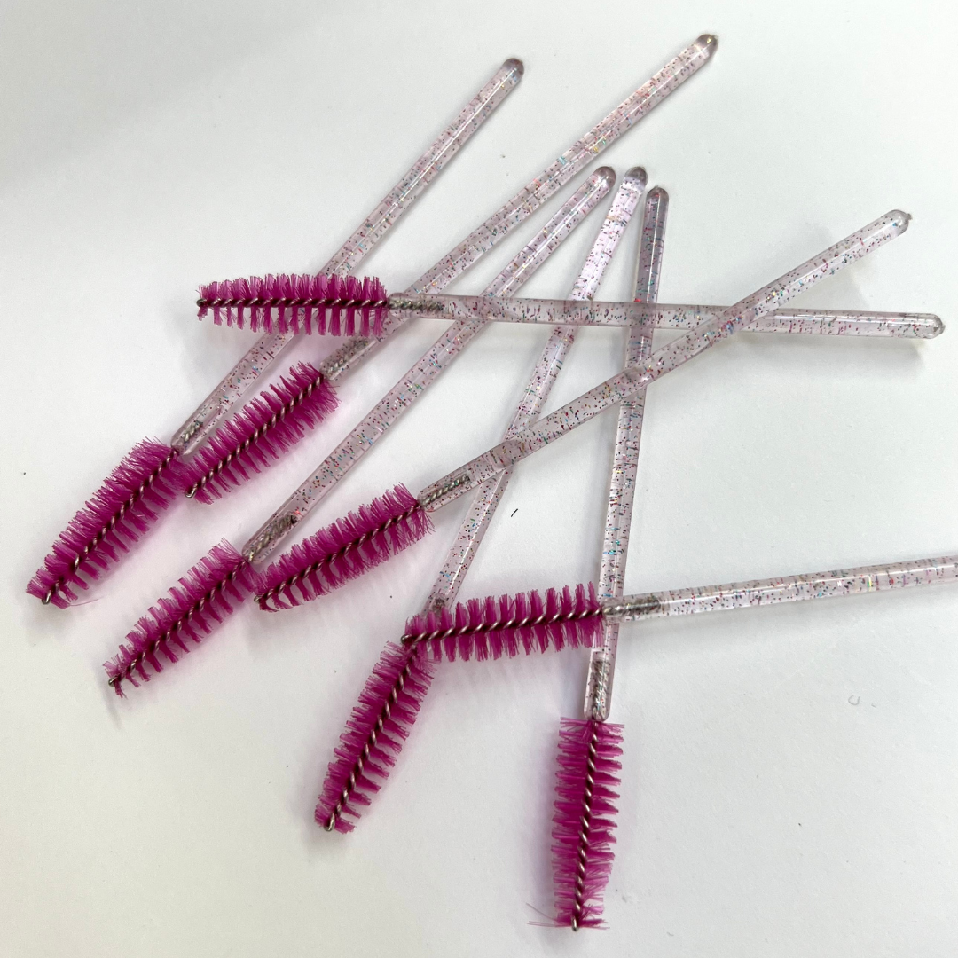 Glitter Mascara Wands - 50-PK or Bulk packs of 250pieces. - Exotique  Lashes