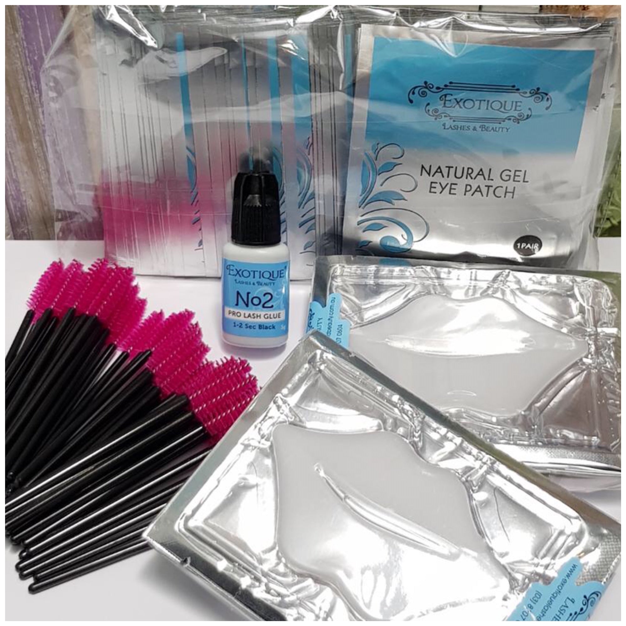 Lash Pad and Lipmask Bundle, PADDED and PAMPERED - Exotique  Lashes