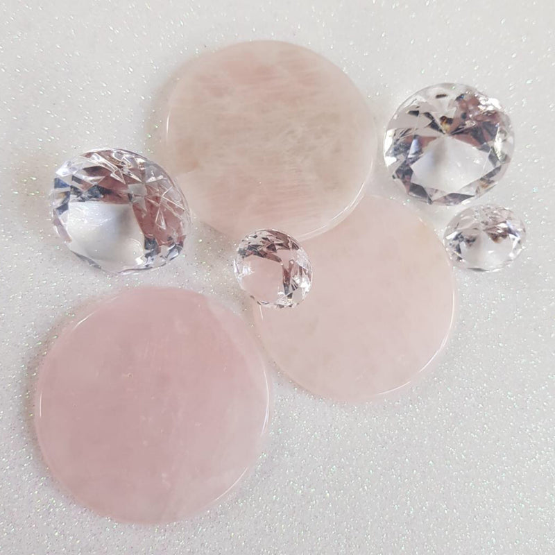 Pink Jade stone - Rose Quartz