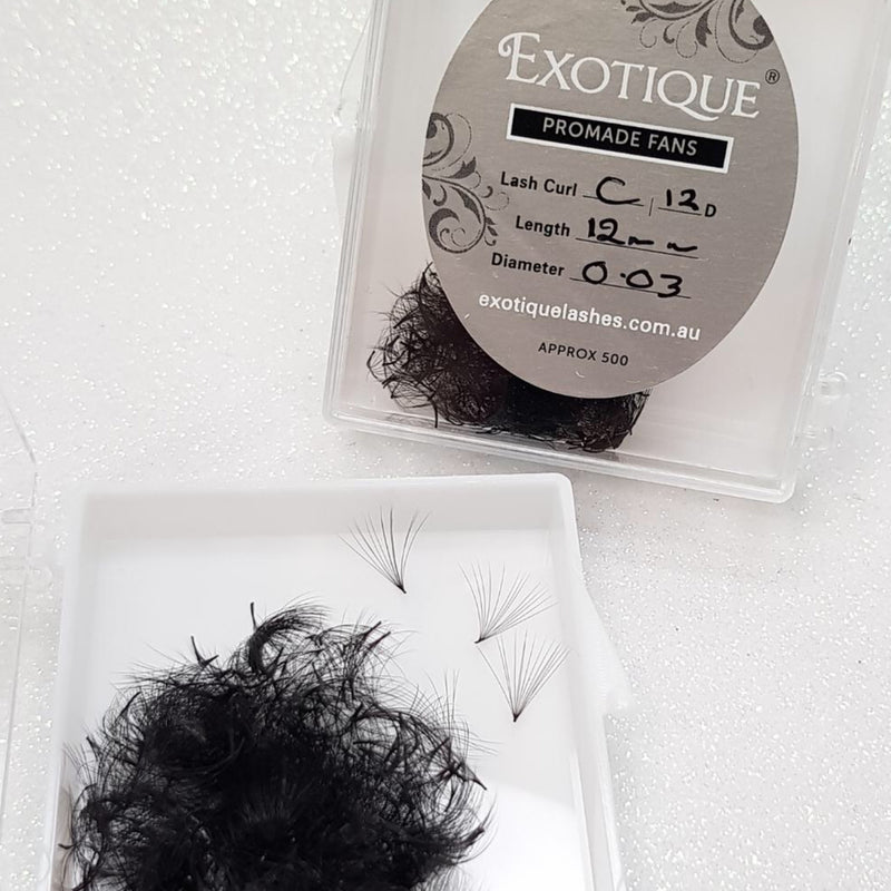 Promades 7D 0.05 C or D Curls (Loose Approx 500) by Exotique